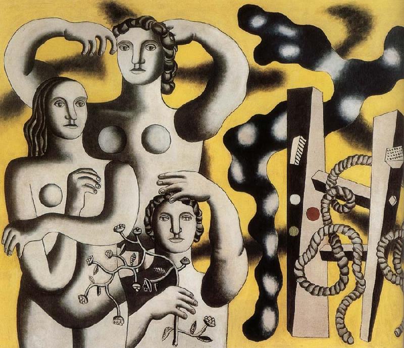 Fernard Leger Three body-s design China oil painting art